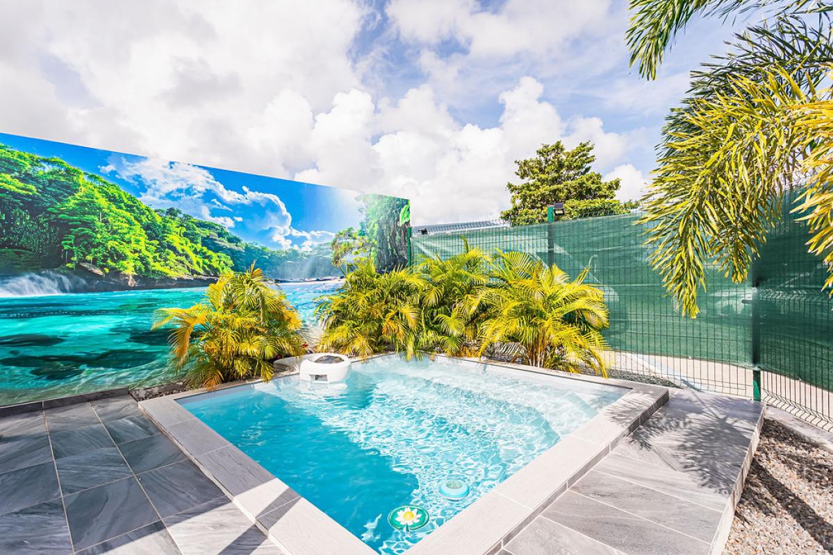 2.Location villa 1 chambre piscine Saint François Guadeloupe - pisci
